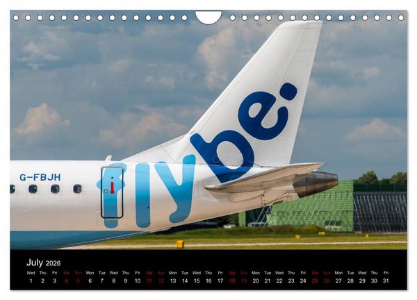 Produktbild: Airline Tails (Wall Calendar 2026 DIN A4 landscape), CALVENDO 12 Month Wall Calendar
