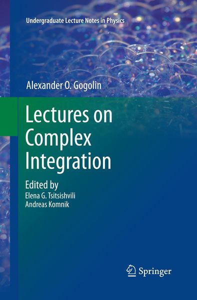 Produktbild: Lectures on Complex Integration