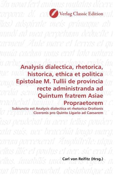 Produktbild: Analysis dialectica, rhetorica, historica, ethica et politic
