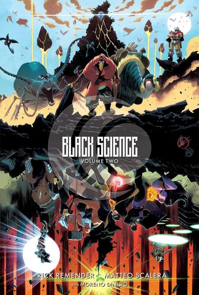 Produktbild: Black Science Volume 2: Transcendentalism 10th Anniversary Deluxe Hardcover