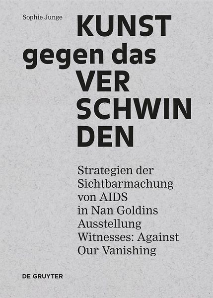 Produktbild: Kunst gegen das Verschwinden
