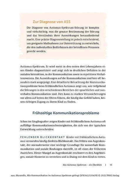 Produktbild: Wie Kommunikation im Autismus-Spektrum gelingt