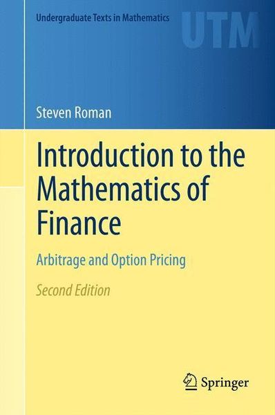 Produktbild: Introduction to the Mathematics of Finance