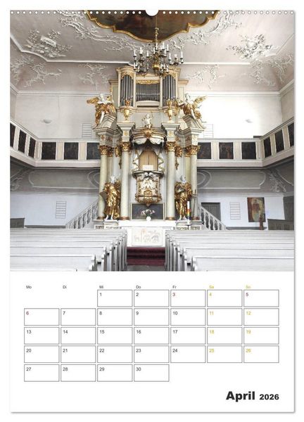 Produktbild: Orgeln zum Verlieben! (Wandkalender 2026 DIN A2 hoch), CALVENDO Monatskalender