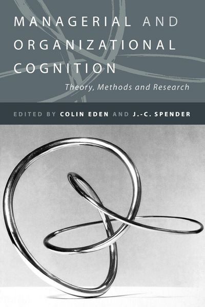 Produktbild: Managerial and Organizational Cognition