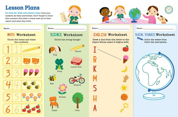 Produktbild: I Want to Be a Teacher Activity Book