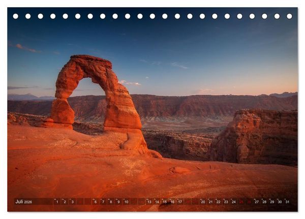 Produktbild: Wild, Wide, West (Tischkalender 2026 DIN A5 quer), CALVENDO Monatskalender
