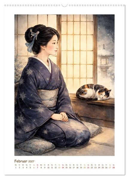 Produktbild: Glanz der Meiji-Zeit (hochwertiger Premium Wandkalender 2027 DIN A2 hoch), Kunstdruck in Hochglanz