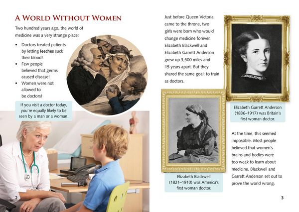 Produktbild: The World's First Women Doctors: Elizabeth Blackwell and Elizabeth Garrett Anderson