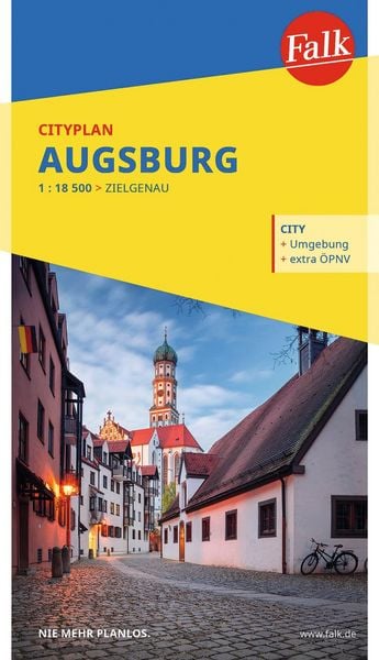 Produktbild: Falk Cityplan Augsburg 1:18.500