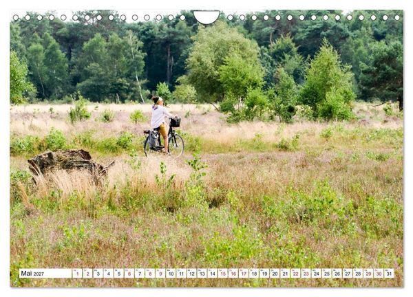 Produktbild: Radland Deutschland - L&uuml;neburger Heide (Wandkalender 2027 DIN A4 quer), CALVENDO Monatskalender