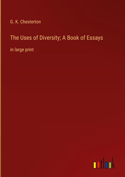 Produktbild: The Uses of Diversity; A Book of Essays