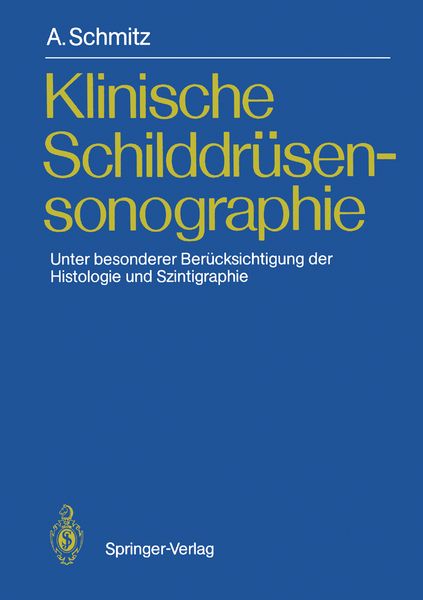 Produktbild: Klinische Schilddr&uuml;sensonographie