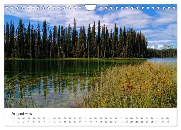 Produktbild: Kanadische Landschaften 2026 (Wandkalender 2026 DIN A4 quer), CALVENDO Monatskalender