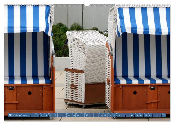 Produktbild: Maritimer K&uuml;stenzauber (Wandkalender 2026 DIN A2 quer), CALVENDO Monatskalender