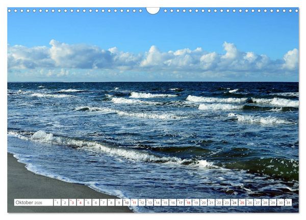 Produktbild: Faszination Fischland-Dar&szlig;-Zingst (Wandkalender 2026 DIN A3 quer), CALVENDO Monatskalender