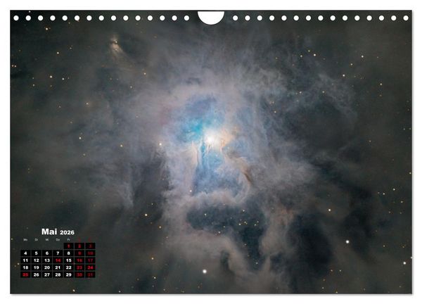 Produktbild: InfinityAstro - die Unendlichkeit im Bild - Astrofotos von Roland Schliessus (Wandkalender 2026 DIN A4 quer), CALVENDO Monatskalender
