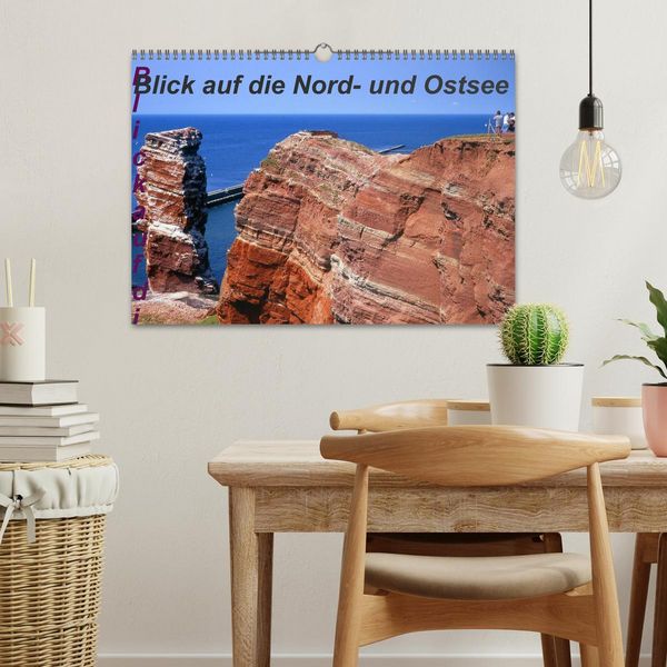 Produktbild: Blick auf die Nord-und Ostsee (Wandkalender 2026 DIN A3 quer), CALVENDO Monatskalender