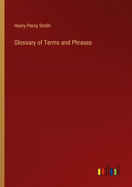 Produktbild: Glossary of Terms and Phrases