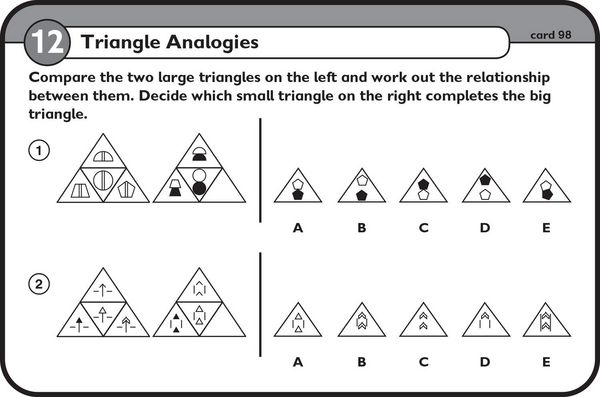 Produktbild: 11+ Non-Verbal Reasoning Flashcards