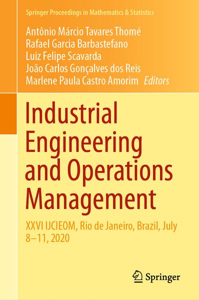 Produktbild: Industrial Engineering and Operations Management