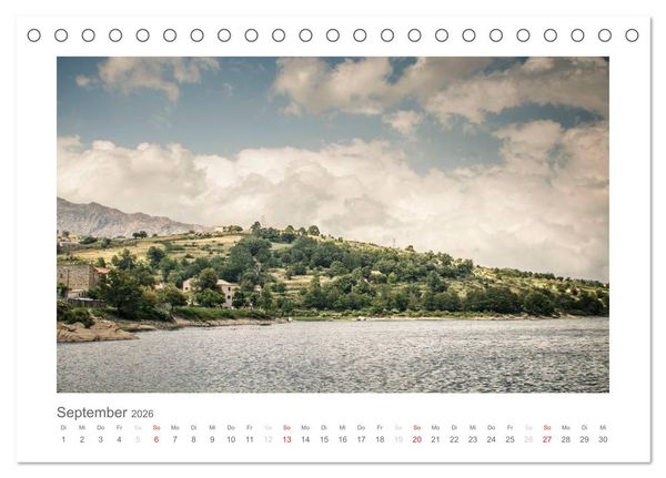 Produktbild: Die Sch&ouml;nheit Korsikas (Tischkalender 2026 DIN A5 quer), CALVENDO Monatskalender