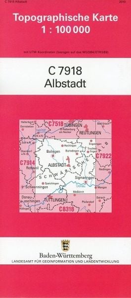 Produktbild: Albstadt 1 : 100 000