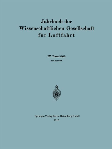 Produktbild: Jahrbuch der Wissenschaftlichen Gesellschaft f&uuml;r Luftfahrt