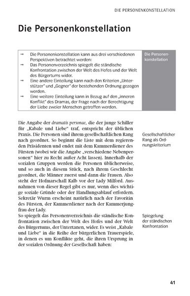 Produktbild: Lekt&uuml;rehilfen Friedrich Schiller 'Kabale und Liebe'