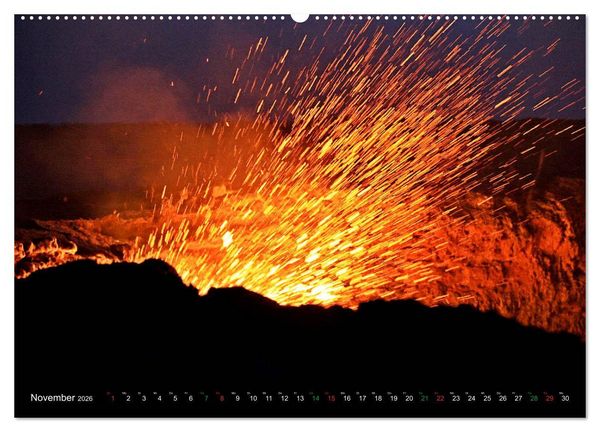 Produktbild: Vulkane &Auml;thiopiens - Erta Ale und Dallol (hochwertiger Premium Wandkalender 2026 DIN A2 quer), Kunstdruck in Hochglanz