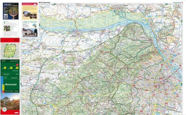 Produktbild: freytag & berndt Wanderkarte WK 011 Wienerwald 1:50.000