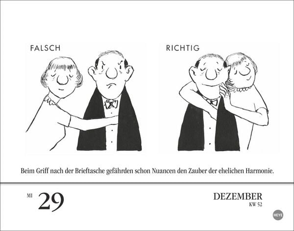 Produktbild: Loriot Tagesabrei&szlig;kalender 2027