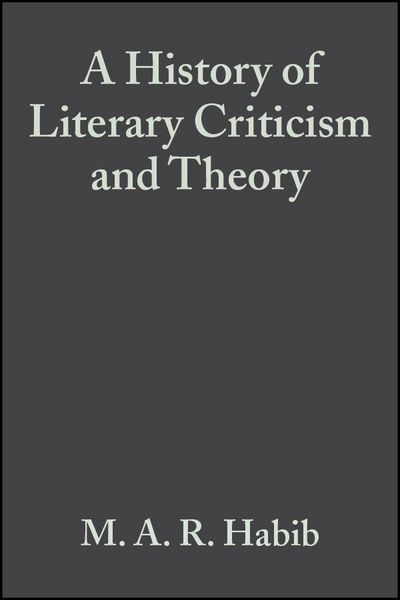 Produktbild: A History of Literary Criticism