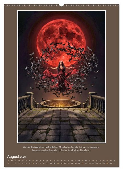 Produktbild: Fantastische Szenen aus gro&szlig;en Opern (Wandkalender 2027 DIN A2 hoch), CALVENDO Monatskalender