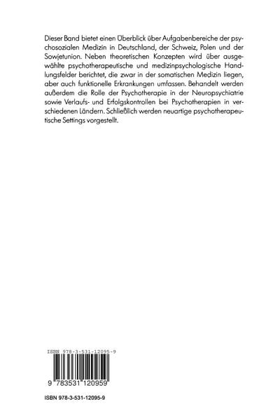 Produktbild: Psychotherapie in der Medizin