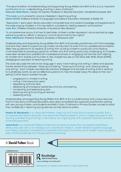 Produktbild: Understanding and Supporting Young Writers from Birth to 8