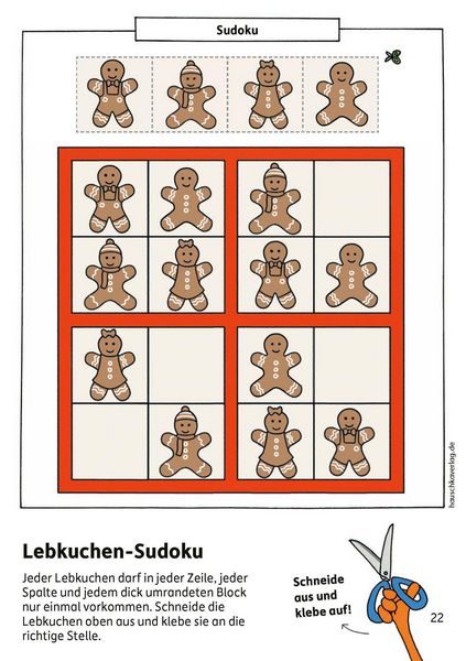 Produktbild: Weihnachtsr&auml;tsel &ndash; Kunterbunter Kindergartenblock ab 4 Jahre