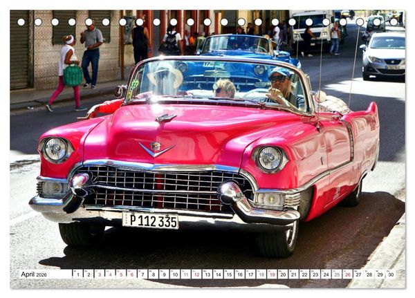 Produktbild: Auto Legenden CADILLAC (Tischkalender 2026 DIN A5 quer), CALVENDO Monatskalender