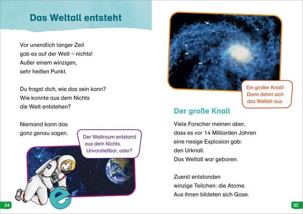 Produktbild: WAS IST WAS Erstes Lesen easy! Band 4. Entdecke den Weltraum