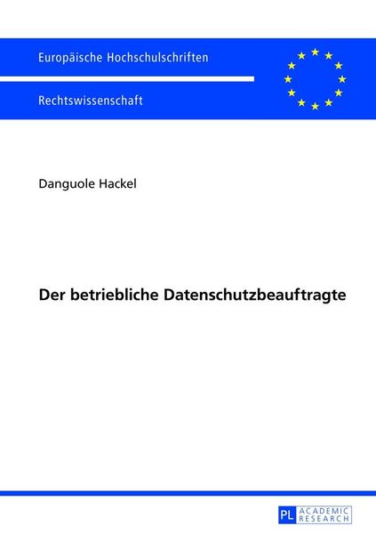 Produktbild: Der betriebliche Datenschutzbeauftragte