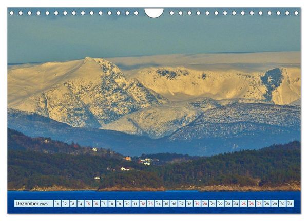 Produktbild: Wundersch&ouml;nes Bergen. Norwegens Tor zum Fjordland (Wandkalender 2026 DIN A4 quer), CALVENDO Monatskalender