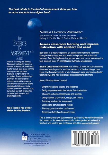 Produktbild: Natural Classroom Assessment