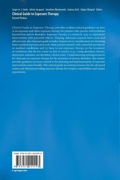 Produktbild: Clinical Guide to Exposure Therapy