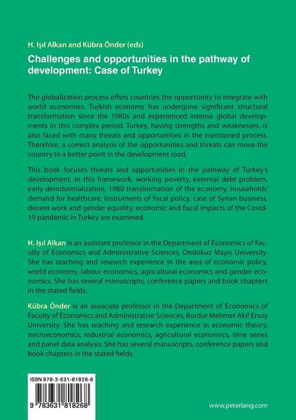Produktbild: Challenges and opportunities in the pathway of development: Case of Turkey
