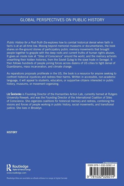 Produktbild: Public History for a Post-Truth Era