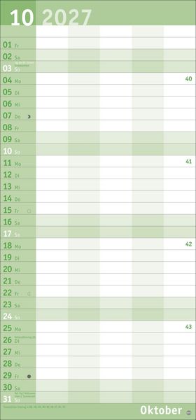 Produktbild: Basic Familienplaner 2027