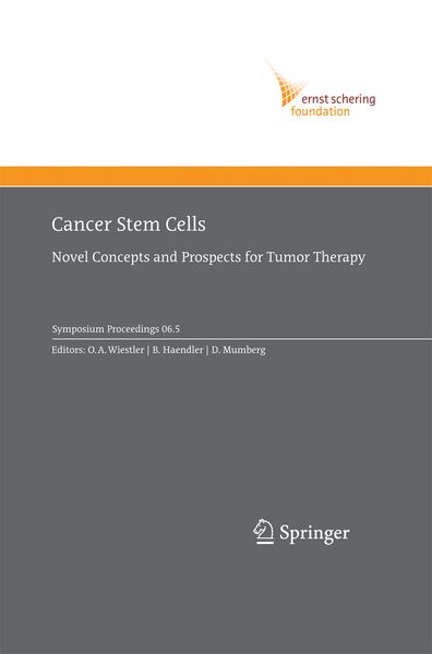 Produktbild: Cancer Stem Cells