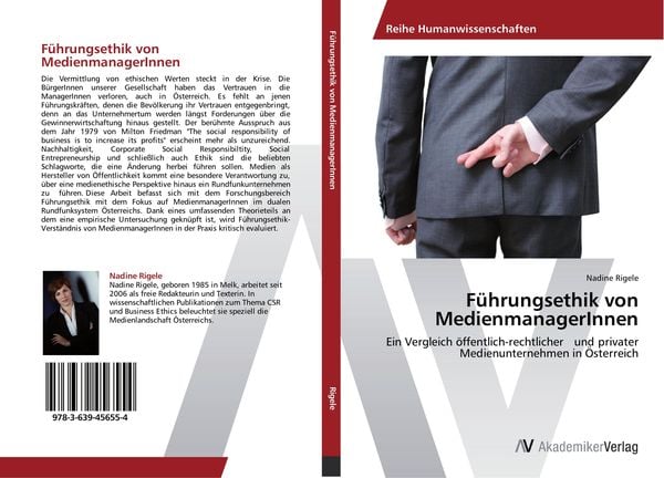 Produktbild: F&uuml;hrungsethik von MedienmanagerInnen