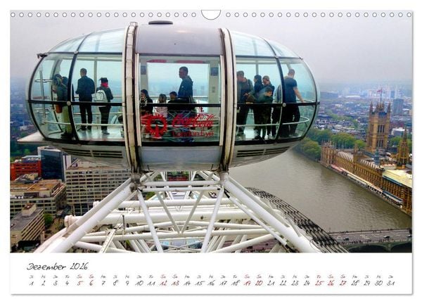 Produktbild: London - Metropole zwischen Tradition und Moderne (Wandkalender 2026 DIN A3 quer), CALVENDO Monatskalender