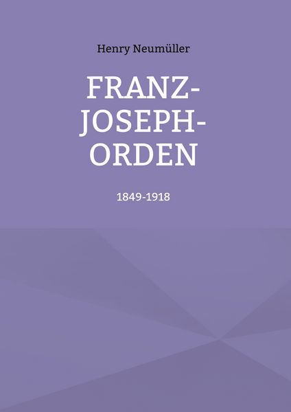 Produktbild: Franz-Joseph-Orden